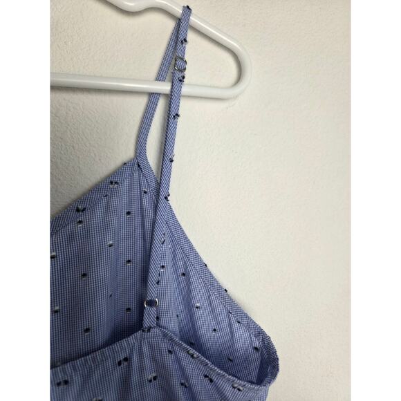 Derek Lam 10 Crosby Dress Set 10 Medium Blue Navy Sleeveless - Picture 11 of 15